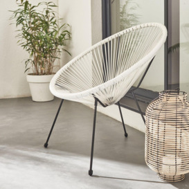 Designer Egg-style String Chair