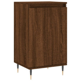 Sideboard Brown Oak 40x35x70 cm Engineered Wood - thumbnail 2