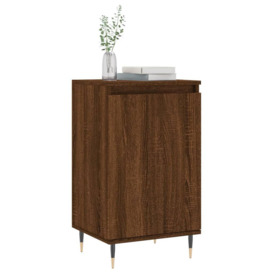 Sideboard Brown Oak 40x35x70 cm Engineered Wood - thumbnail 3