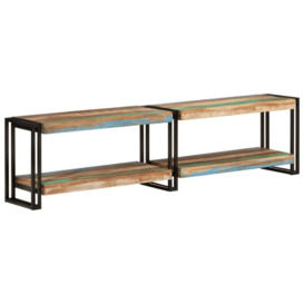 TV Cabinet 160x30x40 cm Solid Wood Reclaimed - thumbnail 1
