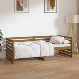 Day Bed Honey Brown 80x200 cm Solid Wood Pine