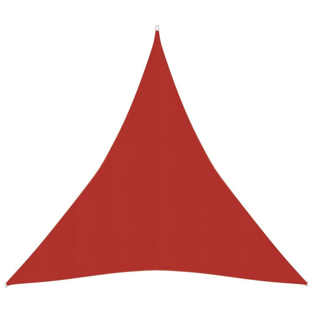 Sunshade Sail 160 g/m² Red 5x6x6 m HDPE - image 1