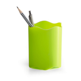 TREND Pen Pot Pencil Holder Desk Tidy Organizer Cup - Green