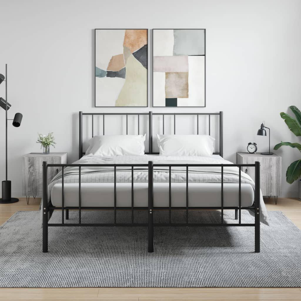 Bedside Cabinets 2 pcs Grey Sonoma 40x40x50 cm Engineered Wood - image 1