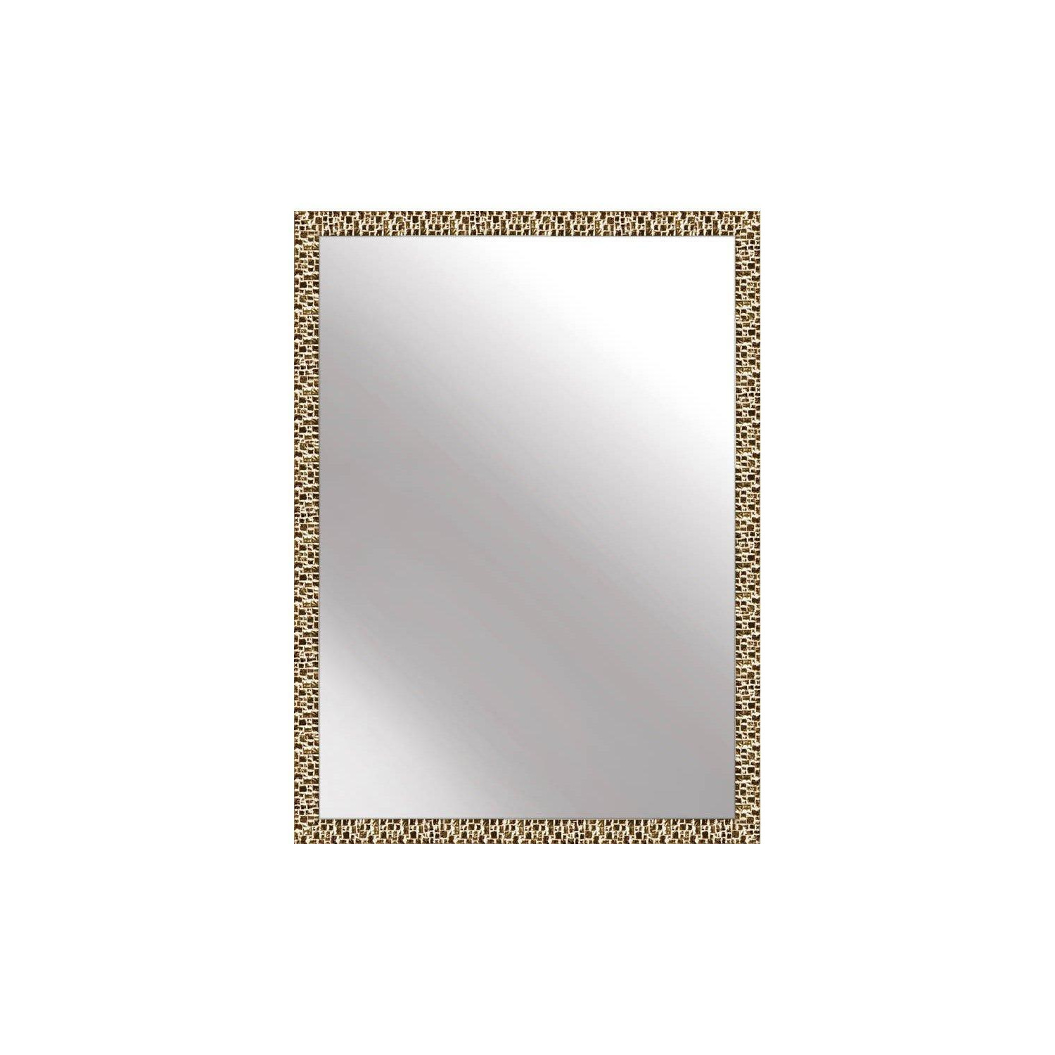 Florentina Wall Mirror With Mosaic Design Frame, 50 x 70cm - image 1