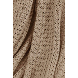 Alen Coarse Knitted Throw Blanket Cotton 150 x 200cm - thumbnail 2