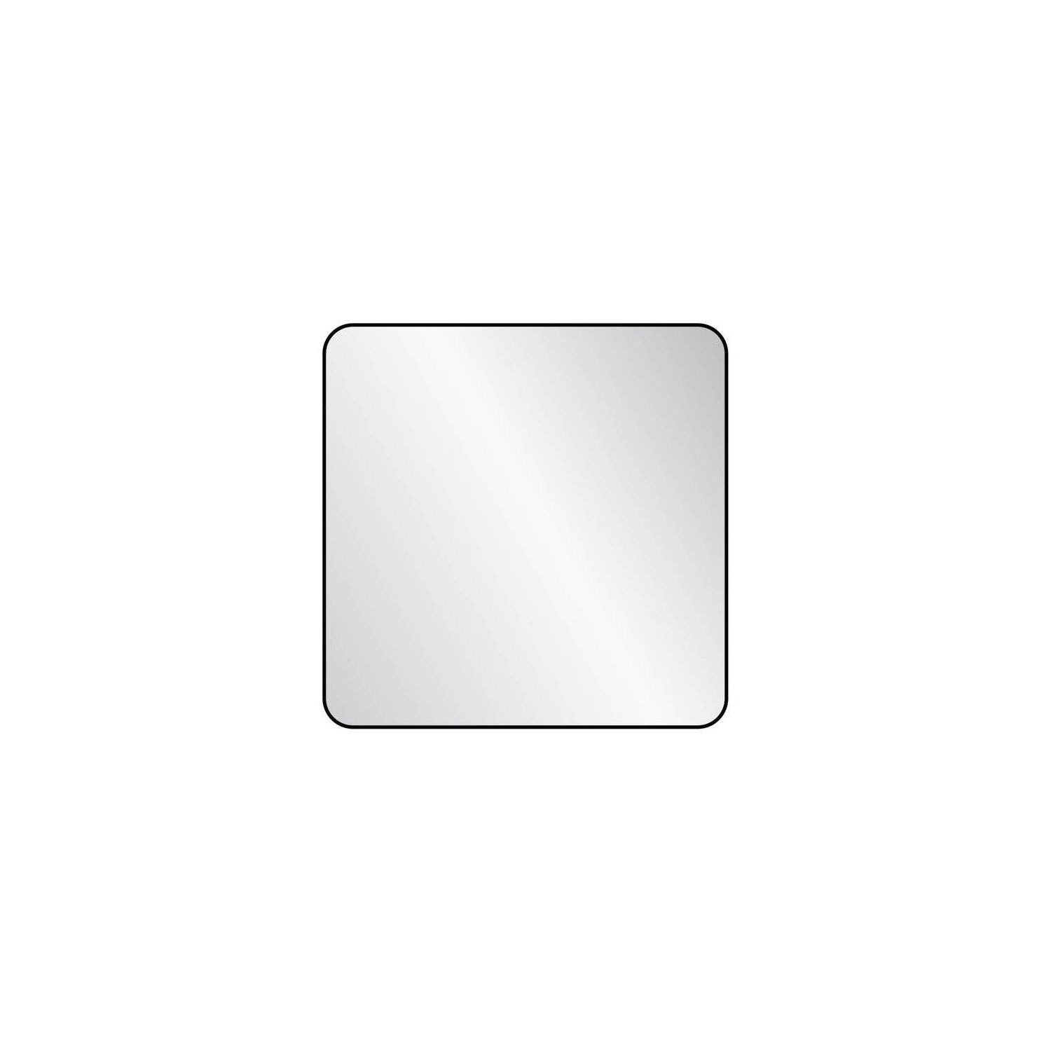 Archer Metal Square Wall Mirror Large 80Cm - image 1