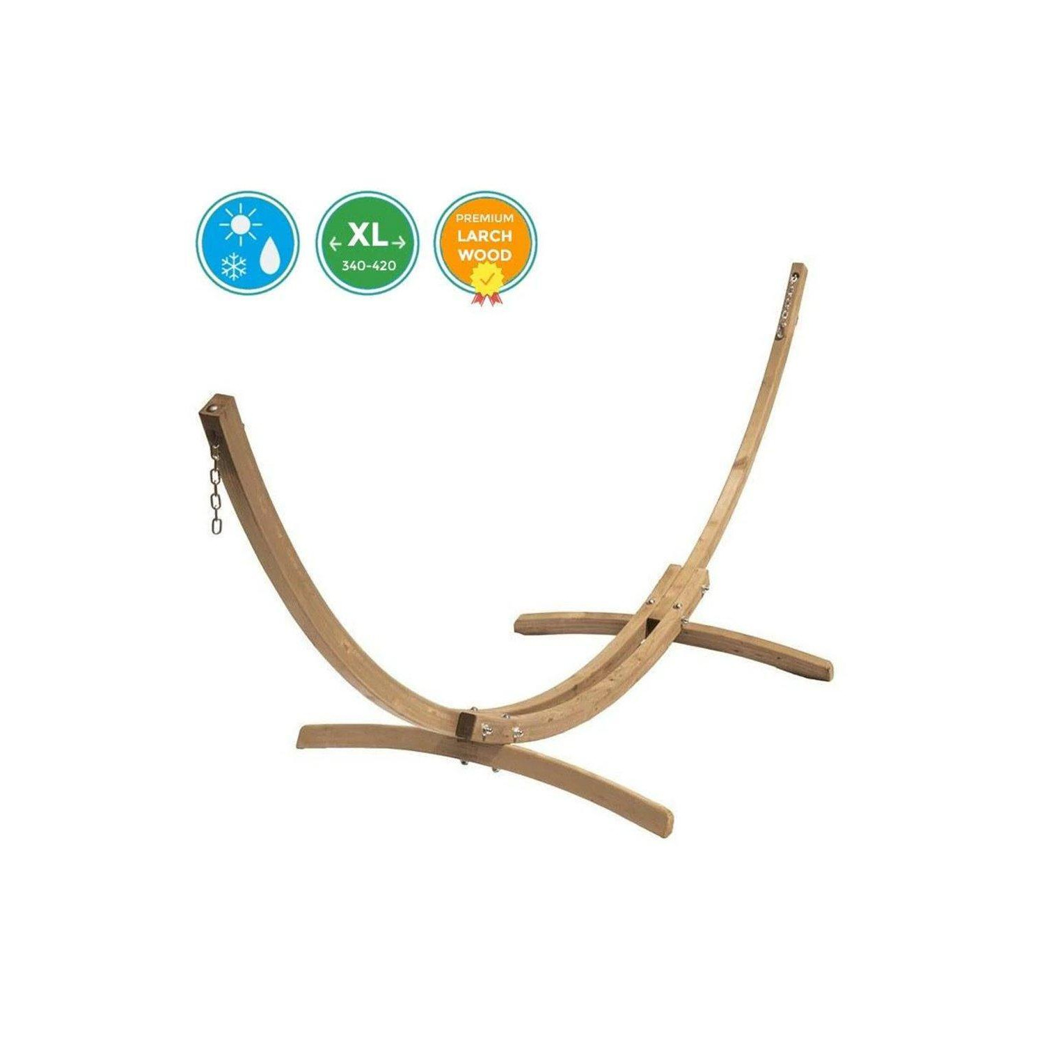 Arcus Extra Large Wooden Hammock Stand (XL) - image 1