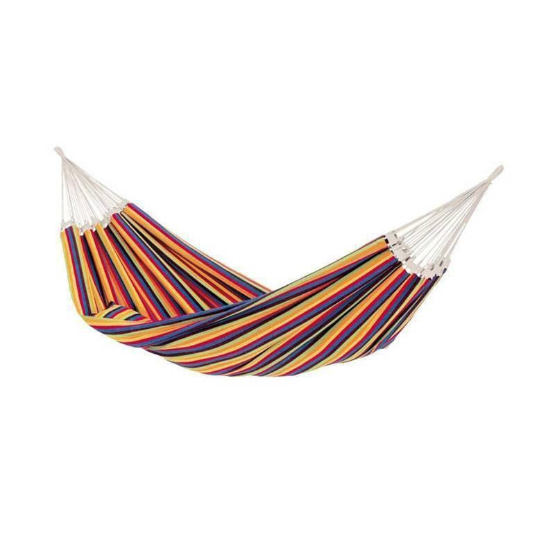 Paradiso Family Sized Handcrafted Garden Hammock with Bag - Terracotta - image 1