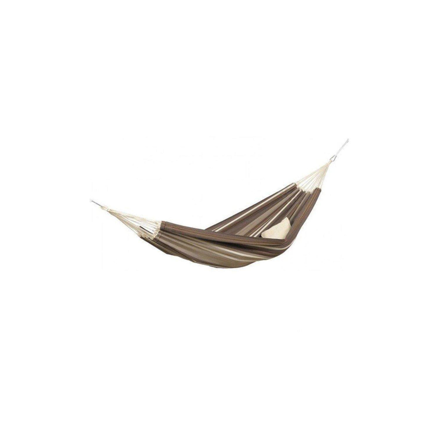 Paradiso Family Sized Handcraftec Garden Hammock with Bag -  Cafe - image 1