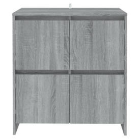 Sideboards 2 pcs Grey Sonoma 70x41x75 cm Engineered Wood - thumbnail 3