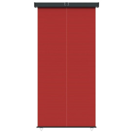 Balcony Side Awning 145x250 cm Red - thumbnail 3