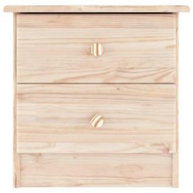 Bedside Cabinet ALTA 43x35x40.5 cm Solid Wood Pine - thumbnail 3