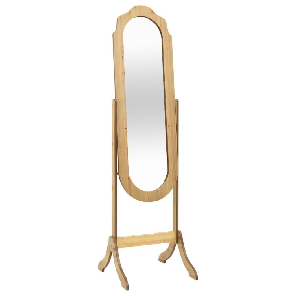 Free Standing Mirror 45.5x47.5x160 cm Engineered Wood - image 1