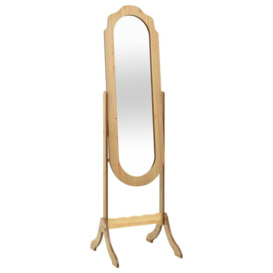 Free Standing Mirror 45.5x47.5x160 cm Engineered Wood - thumbnail 1