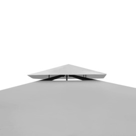Gazebo with Roof 3x3 m Cream White - thumbnail 3