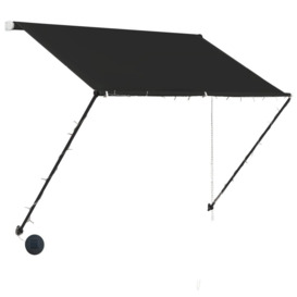 Retractable Awning with LED 200x150 cm Anthracite - thumbnail 3