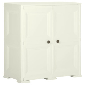 Plastic Cabinet 79x43x85.5 cm Wood Design Vanilla Ice - thumbnail 1