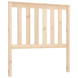 Bed Headboard 96x6x101 cm Solid Wood Pine - thumbnail 2