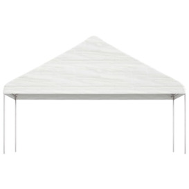 Gazebo with Roof White 20.07x5.88x3.75 m Polyethylene - thumbnail 3