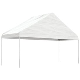 Gazebo with Roof White 20.07x5.88x3.75 m Polyethylene - thumbnail 2