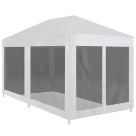 Party Tent with 6 Mesh Sidewalls 6x3 m - thumbnail 1