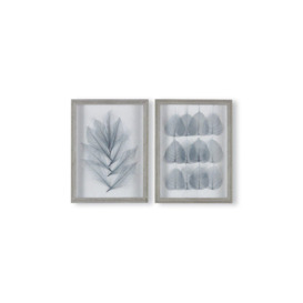 Delicate Leaves Duo Set of 2 Framed Print - thumbnail 2