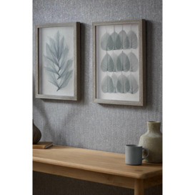 Delicate Leaves Duo Set of 2 Framed Print - thumbnail 1