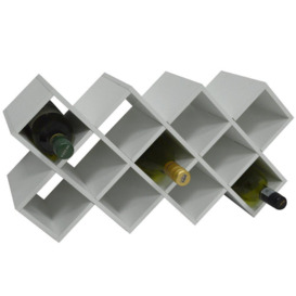 14 Bottle Free Standing Wine Storage Rack