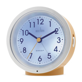 Caleb Analogue Alarm Clock Non Ticking Sweep Smartlite® Crescendo Alarm
