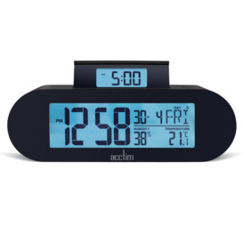 Kian Digital Alarm Clock Crescendo Alarm Date, Temperature & Humidity Display Pop Up Alarm