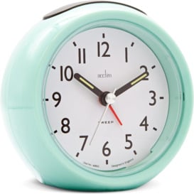 Grace Non-Ticking Sweep Analogue Bedroom Alarm Clock - thumbnail 2