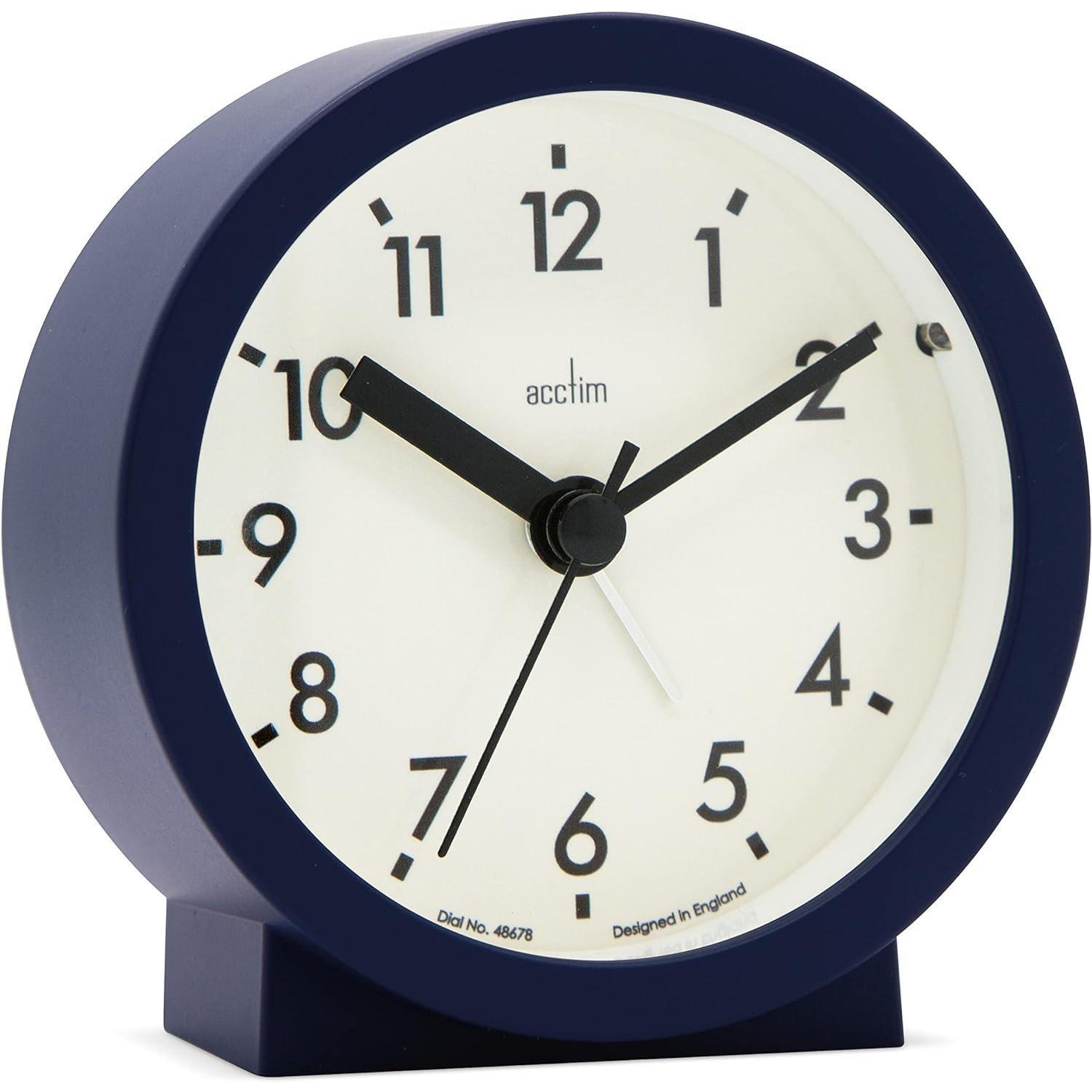 Gaby Small Analogue Contemporary Beside Alarm Clock - image 1