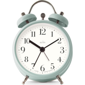 Shefford Compact Analogue Faux Bell Alarm Clock