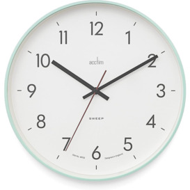 Aster Non-Ticking Sweep Sleek 30cm Wall Clock