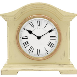 Falkenburg Mantel Clock Quartz Mechanism Distressed Finish - thumbnail 1