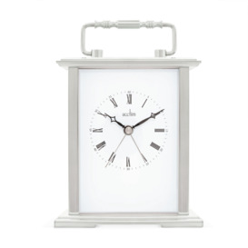 Gainsborough Mantel Clock Quartz Polished Metal Carriage Clock Energy Efficient Movement - thumbnail 1