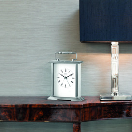 Gainsborough Mantel Clock Quartz Polished Metal Carriage Clock Energy Efficient Movement - thumbnail 2