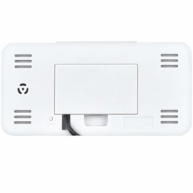 Rialto Digital Alarm Clock Radio Controlled Crescendo Alarm Thermometer High Contrast Coloured VA Display - thumbnail 2