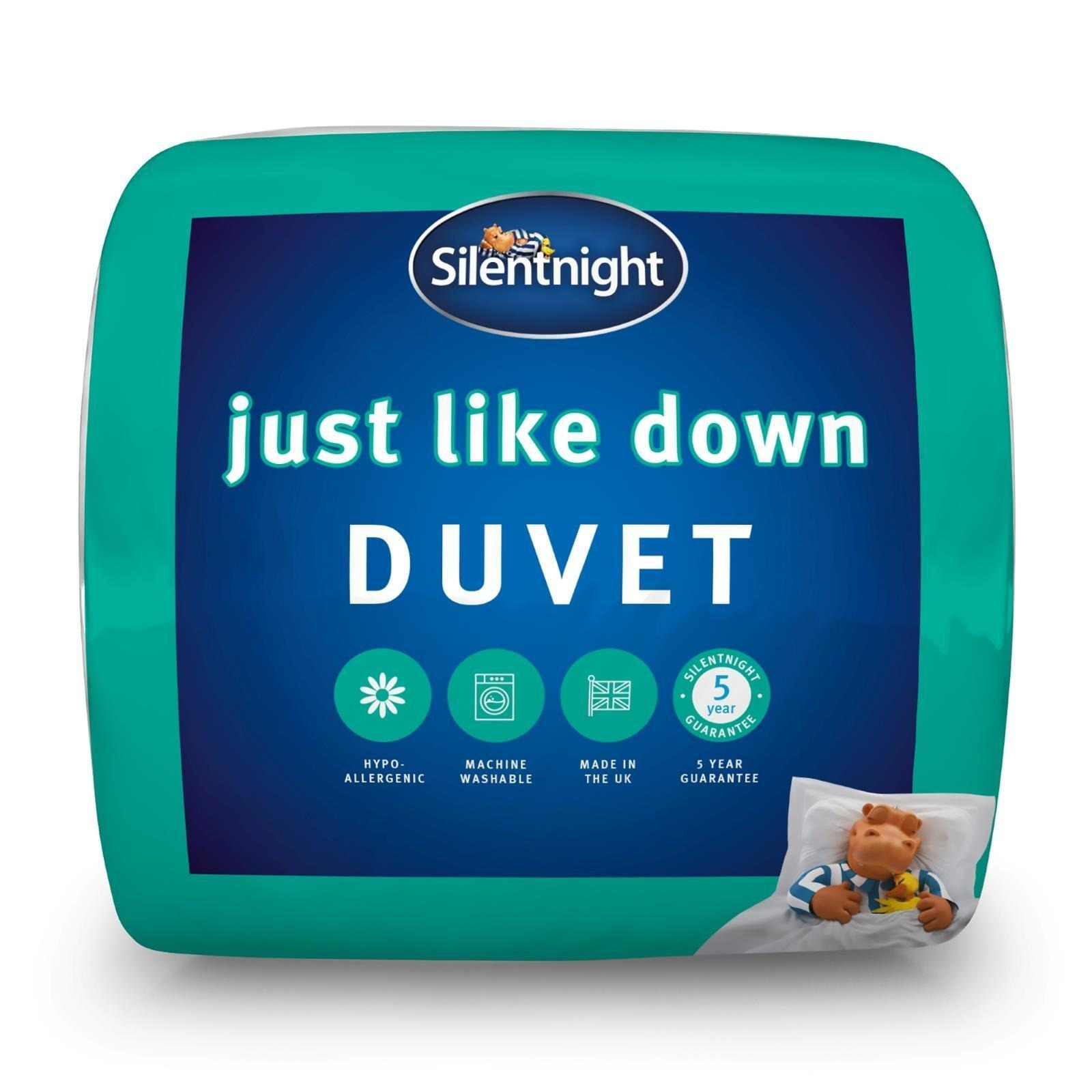 Duvet Just Like Down Duvet 10.5 Tog Quilt Luxury Anti Allergy - image 1