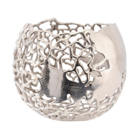 Apo Coral Spherical Aluminium Vase - thumbnail 1