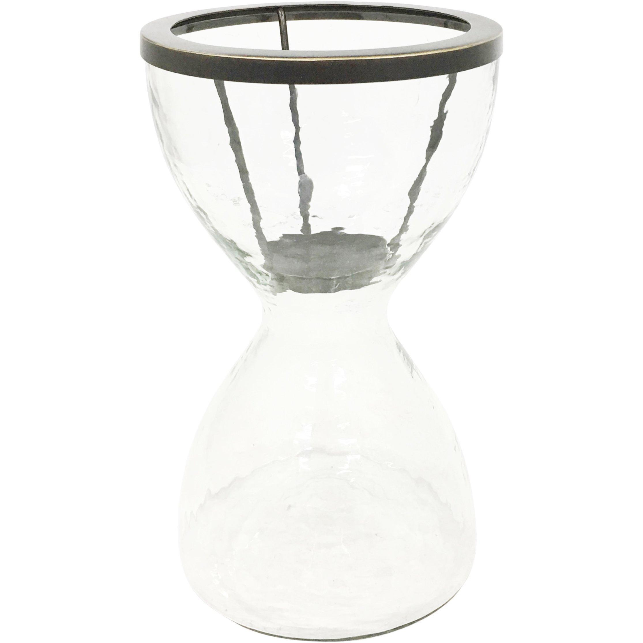 Nautica Hourglass Hurricane Vase - image 1