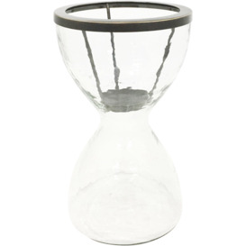 Nautica Hourglass Hurricane Vase - thumbnail 1