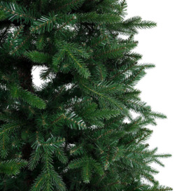 Luxury 7ft Faux Nordic Spruce Hinged Christmas Tree Artificial - thumbnail 3