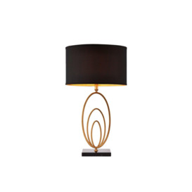 Vilana Table Lamp Gold Leaf E27