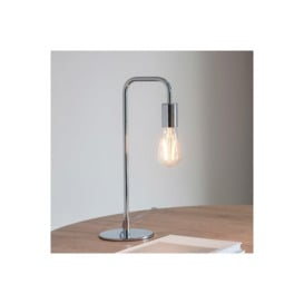 Rubens 1 Light Table Lamp Chrome Plate E27 - thumbnail 2