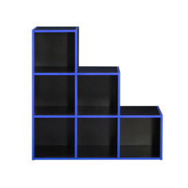 6 Cube Storage Bookcase Unit - thumbnail 3