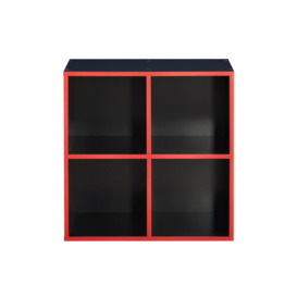 4 Cube Storage Bookcase Unit - thumbnail 3