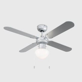 Mirage Grey Ceiling Fan Light Dimmable - thumbnail 3