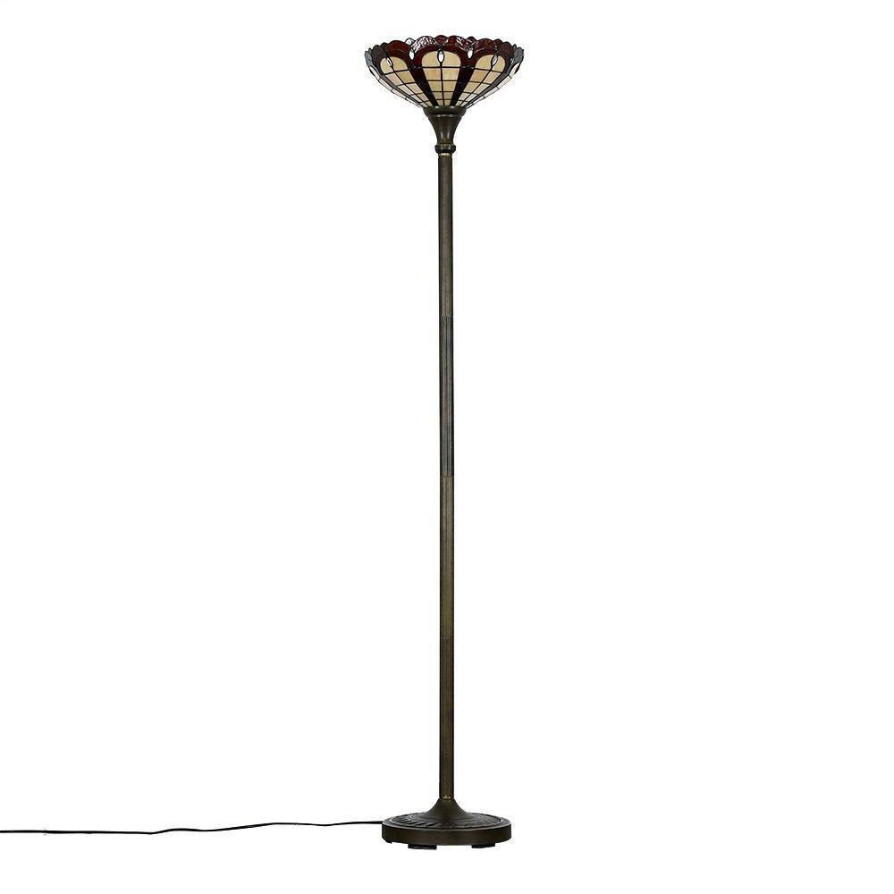 Tiffany Gold Floor Lamp - image 1